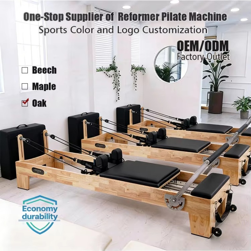 Yoga Fitness Training - Pilates Reformer Körpertrainingsgerät Yoga-Maschine Pilates-Bett Sport-Fitness