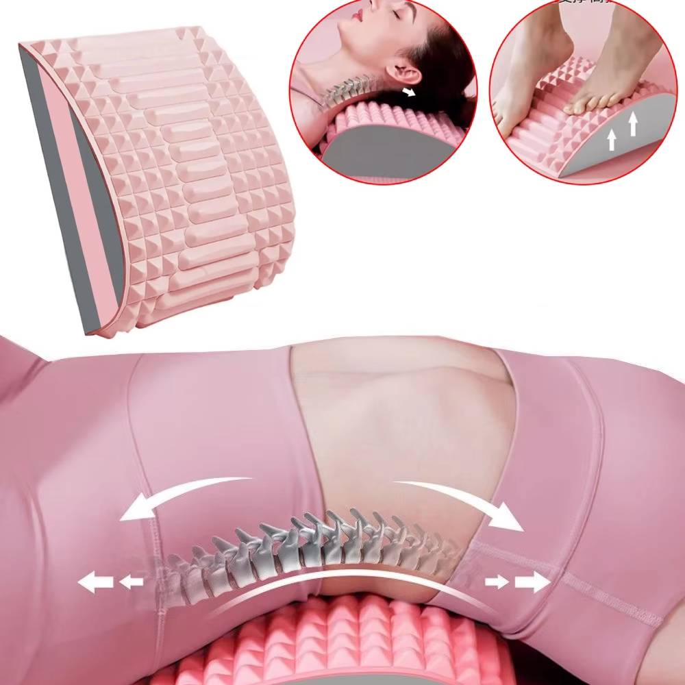 Posture Corrector Back - Gerät zur Lendenwirbelmassage aus TPE, EVA-Nackenstrecker,