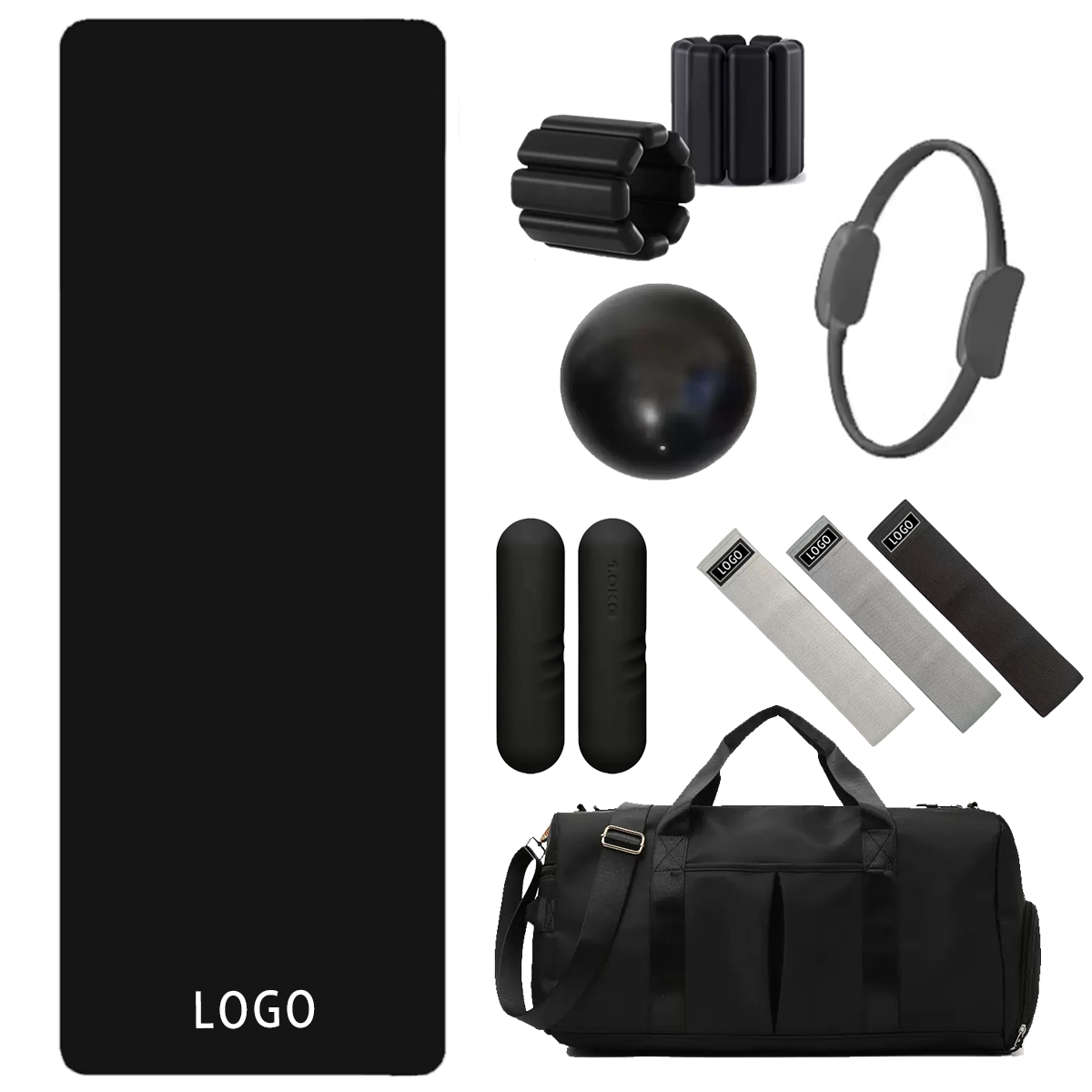 Benutzerdefiniertes Logo Gym Y – Yoga Fitness Resistance Band Bewertung und Preis