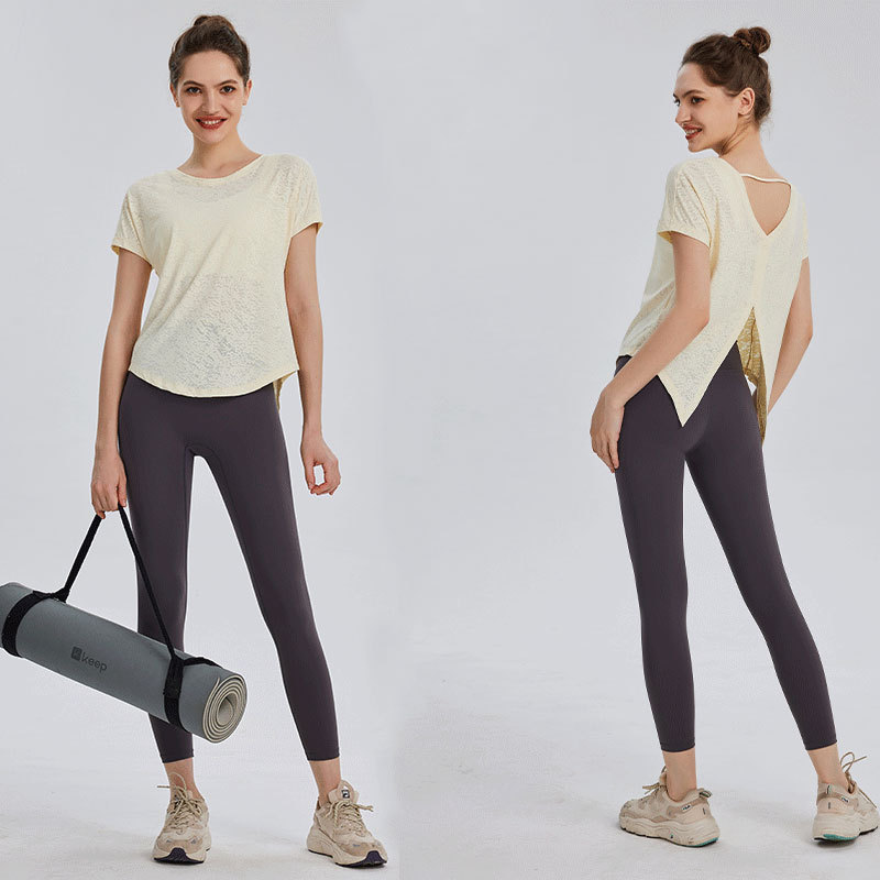 Damen Yoga T-Shirt Locker Sitz – Yoga Fitness Training Bewertung und Preis