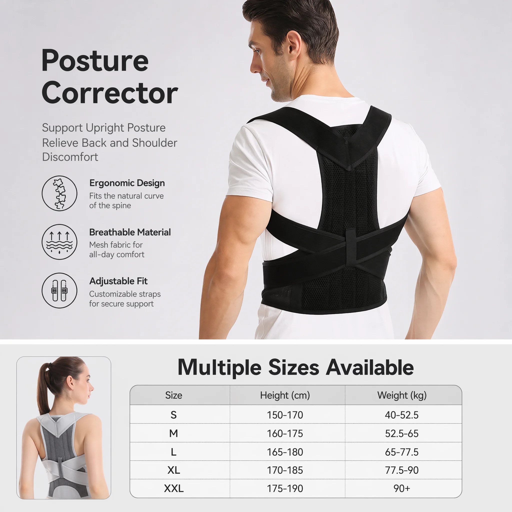 Neues Design Buckelkorrektur-G – Posture Corrector Back Bewertung und Preis
